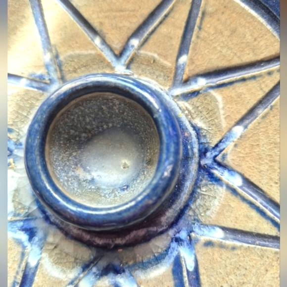 Vintage Pottery Candle Stick - Picture 5 of 6